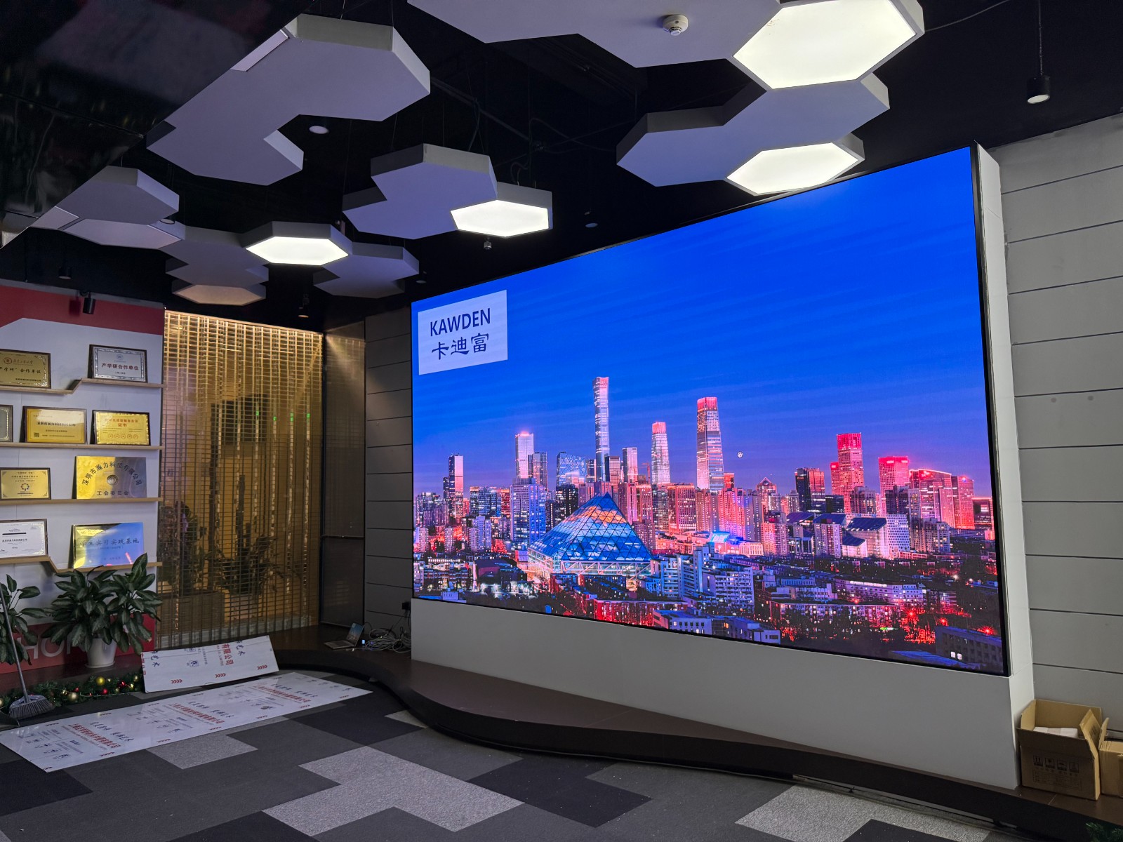 展厅P1.86led显示屏