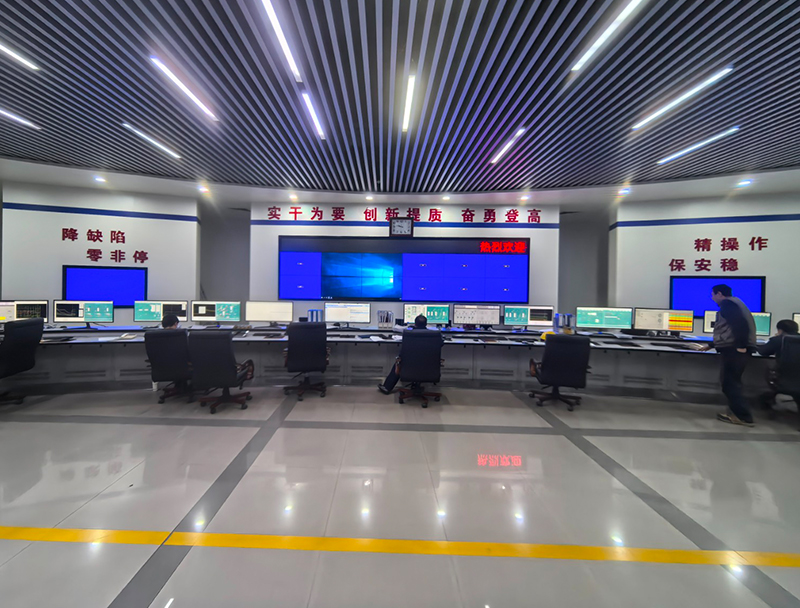 天津滨海新区华能IGCC：卡迪富拼接屏构建智能显示新标杆