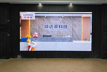 智慧赋能农企会议 卡迪富P1.86全彩屏点亮宗源种业