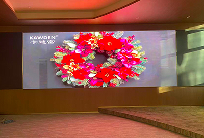 卡迪富LED屏落地无锡企业展厅